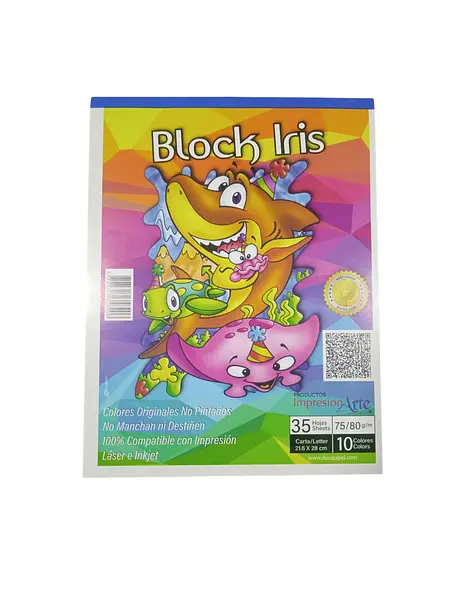 Block Iris Carta